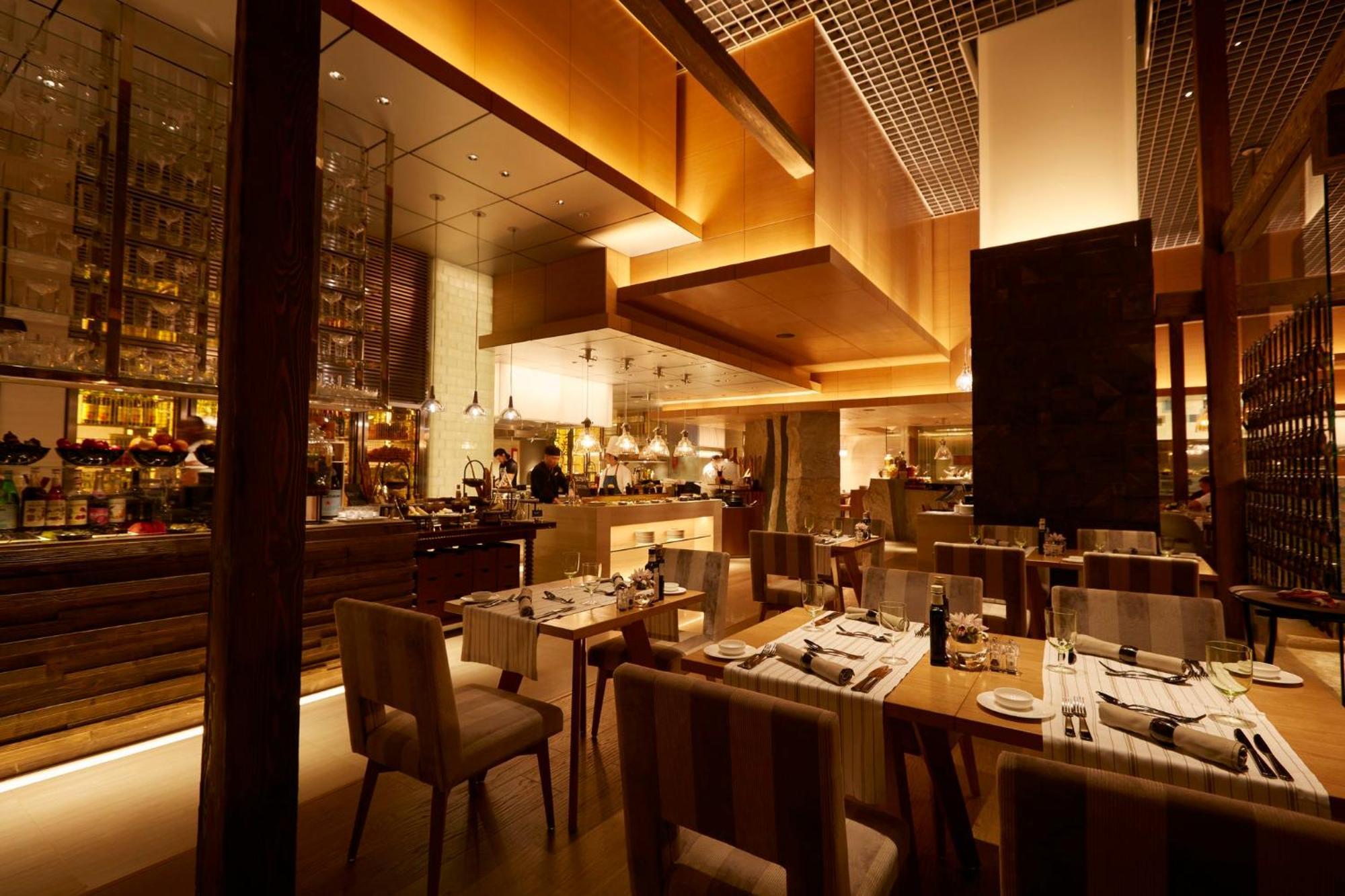 Mandarin Oriental Al Faisaliah, Riad Exterior foto Interior of the restaurant